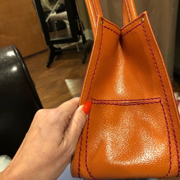 Amazing Authentic Antonio Melani Orange leather - Picture 8 of 8